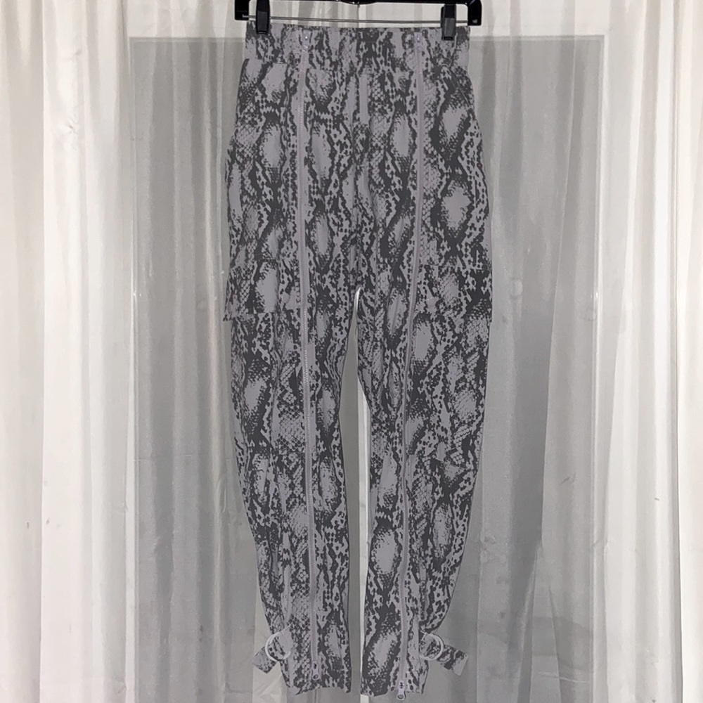Stella Mccartney X Adidas Animal Print Zipper Track Pants Women’s Xs Nwot Uni
